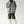 Load image into Gallery viewer, PLAID LEATHER PUFFER SHIRT | BLACK+WHITE