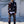 Load image into Gallery viewer, PATCHWORK DENIM SUIT | DARK BLUE (MADE TO ORDER 6-8 WEEKS)