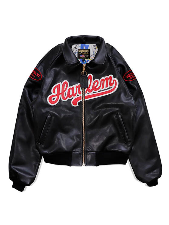 VANSON LEATHERS | HARLEM BOMBER JACKET | 4-12 WEEKS PRODUCTION