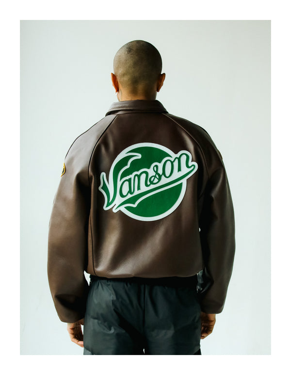 VANSON LEATHERS | BRONX BOMBER JACKET| 4-12 WEEKS PRODUCTION