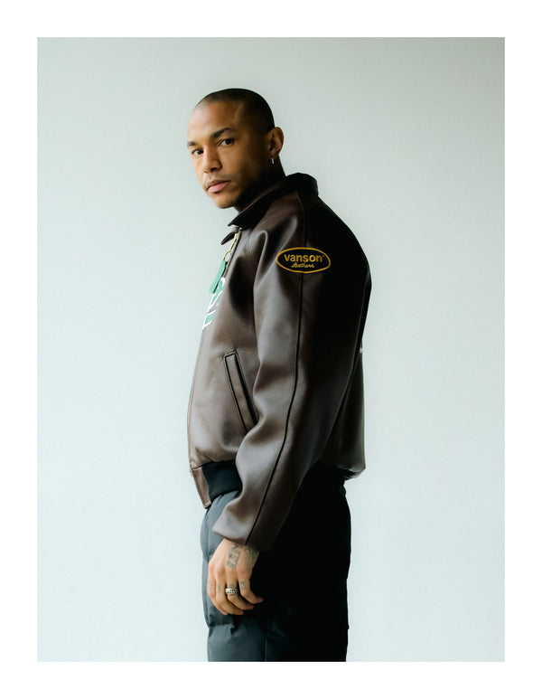 VANSON LEATHERS | BRONX BOMBER JACKET| 4-12 WEEKS PRODUCTION