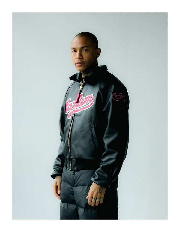 VANSON LEATHERS| HARLEM BOMBER JACKET| 4-12 WEEKS PRODUCTION