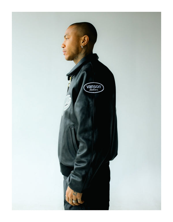 VANSON LEATHERS| BROOKLYN BOMBER JACKET| 4-12 WEEKS PRODUCTION