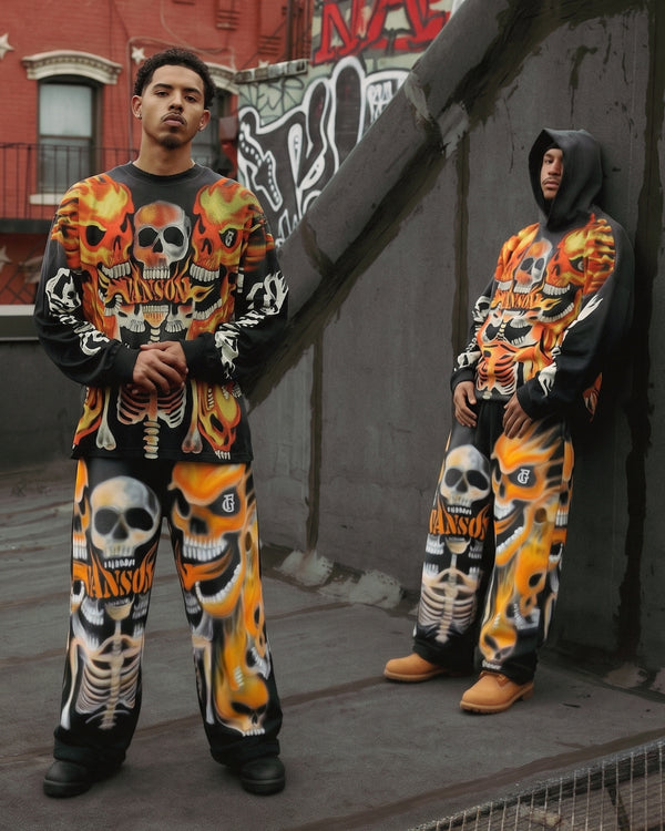 SKULLS SWEATPANTS