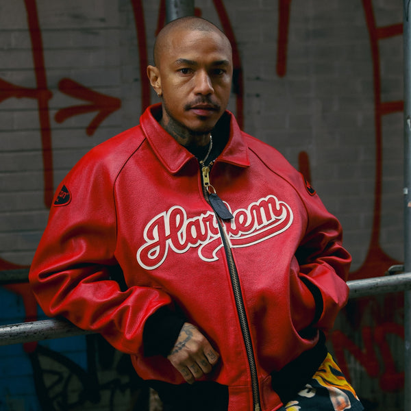 Fly Geenius × Vanson Bomber — Harlem [Red]