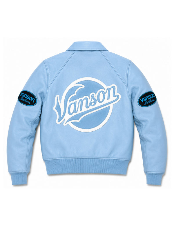 FLY GEENIUS X VANSON | Bond St. Bomber | Tiffany Blue