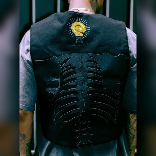 Fly Geenius × Vanson Skeleton Vest