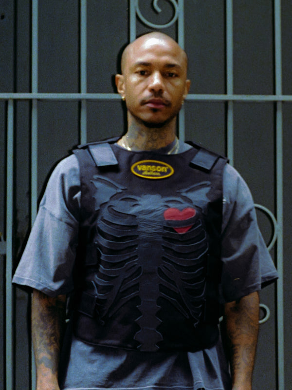Fly Geenius × Vanson Skeleton Vest